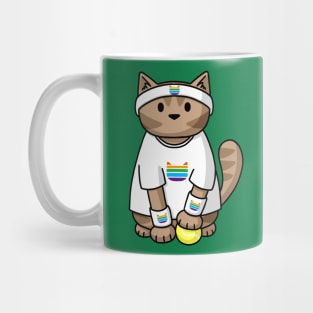 Tennis Cat Mug